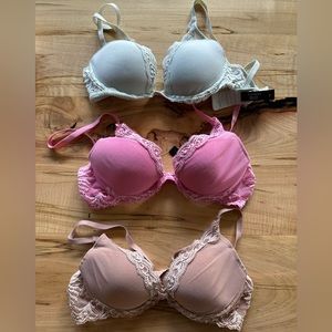 Lot of 3 Natori bras